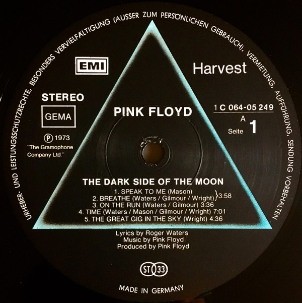 Pink Floyd - The Dark Side Of The Moon - Vinyl Records