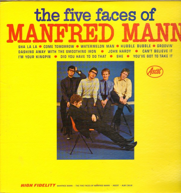 Manfred Mann - The Five Faces Of Manfred Mann (Mono) - Vinyl