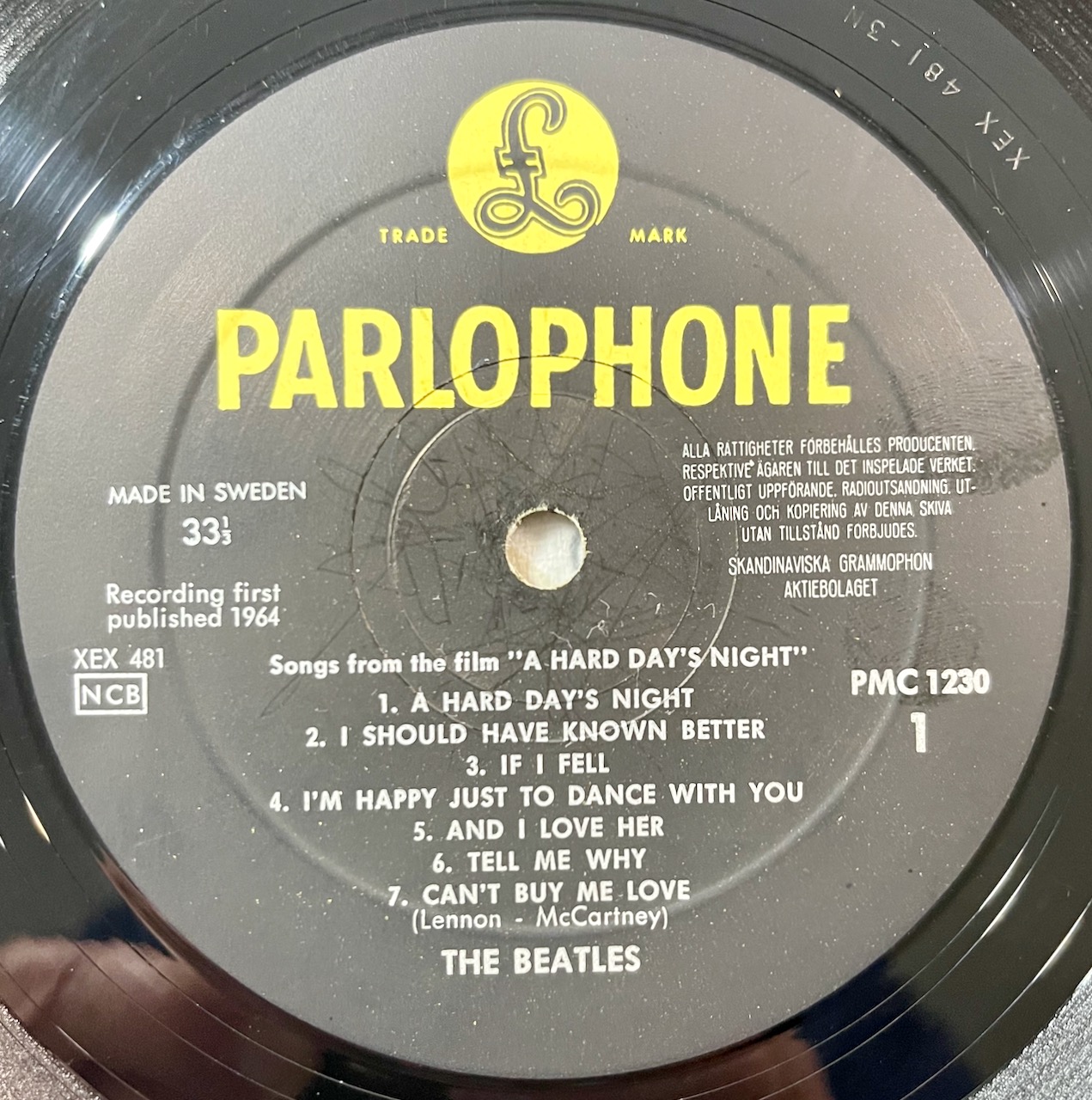 The Beatles – A Hard Day's Night (Mono) - Vinyl Pussycat Records