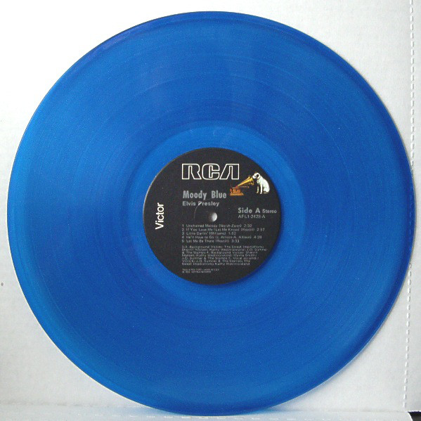 Elvis - Blue - Vinyl Pussycat Records