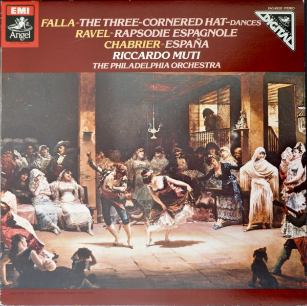Manuel De Falla / Maurice Ravel / Emmanuel Chabrier - The Three-Cornered  Hat / Rapsodie Espagnole / España